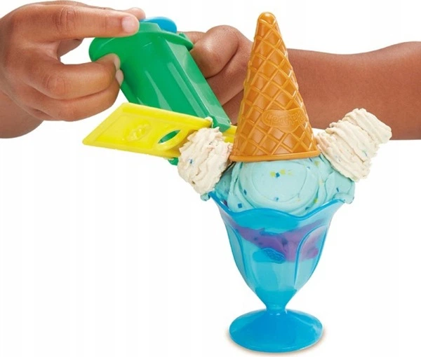 Zestaw kreatywny Hasbro Play-Doh Kitchen Creation Ice Cream E2385 (5010996301970) - obraz 3