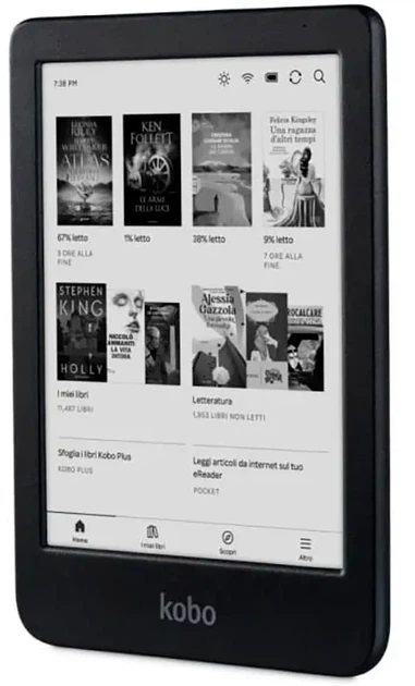 Электронная книга 6" Kobo Clara HD / 8ГБ / Linux / Wi-Fi / Сенсорный E-Ink экран (1442 х 1072) / До 3 недель работы от батареи / Черная Б/В - изображение 3