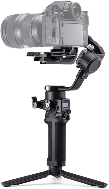 Стедикам DJI RSC 2 / до 3 кг / 14 ч работы / Bluetooth / OLED-дисплей / Черный Б/В k1 - изображение 3