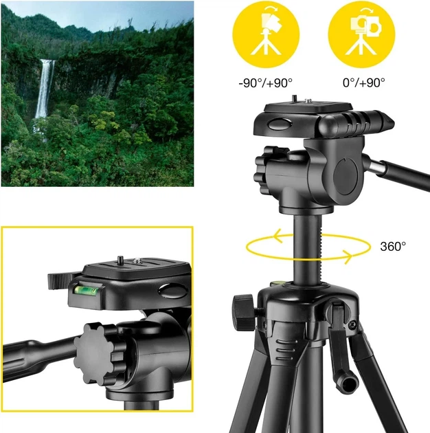 Штатив National Geographic NGPH000, 146 см Черный Б/В - изображение 4