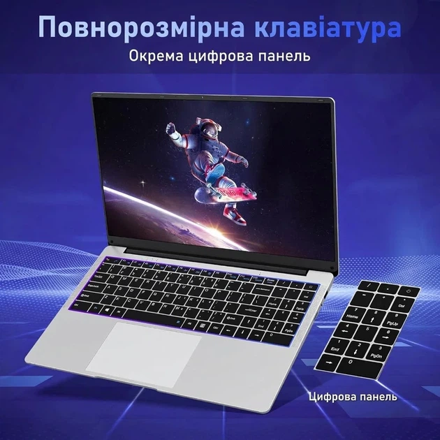 Ноутбук 15.6" NIAKUN VenBook Intel Celeron N4000 RAM 8GB SSD 512GB Windows 11 (UKR) Б/В - зображення 5