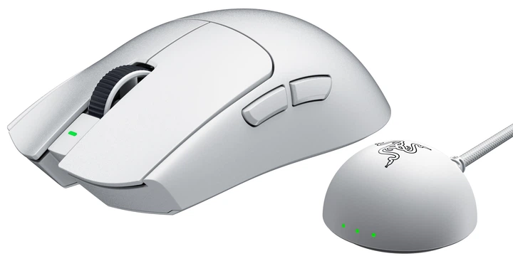 Мышь RAZER Viper V4 PRO Wireless White (RZ01-05630200-R3G1) – фото