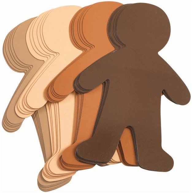 Zestaw kreatywny Colorations Colors Like Me kształty ludzi 24 szt 6040007 (5710903700413) - obraz 2