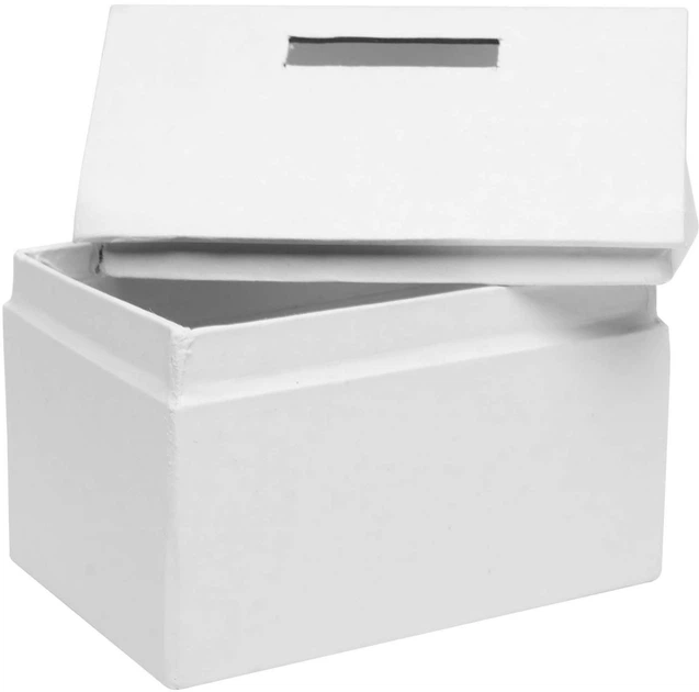 Zestaw papier-mache Colorations skarbonki w kształcie domków 3 szt 6040317 (5710903703124) - obraz 2