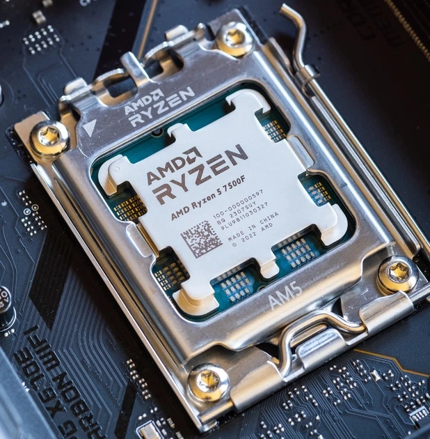 CPU Ryzen 5 7500F Процесор AMD Ryzen 5 7500F (3.7GHz 32MB 65W AM5) Tray (100
