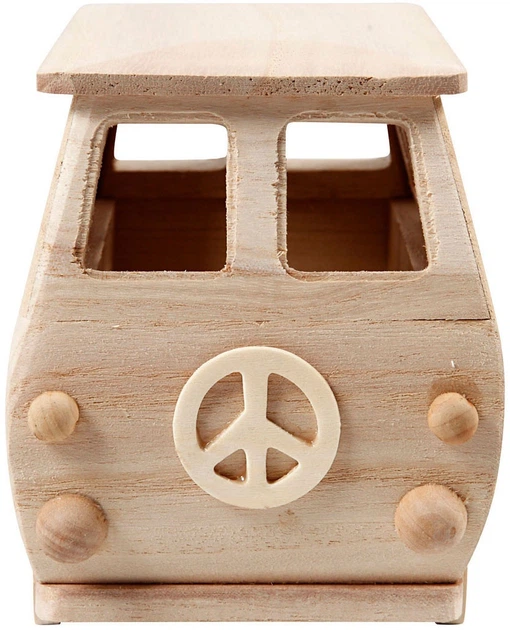 Autobus Creativ Company drewniany 6022074 (5712854176361) - obraz 3