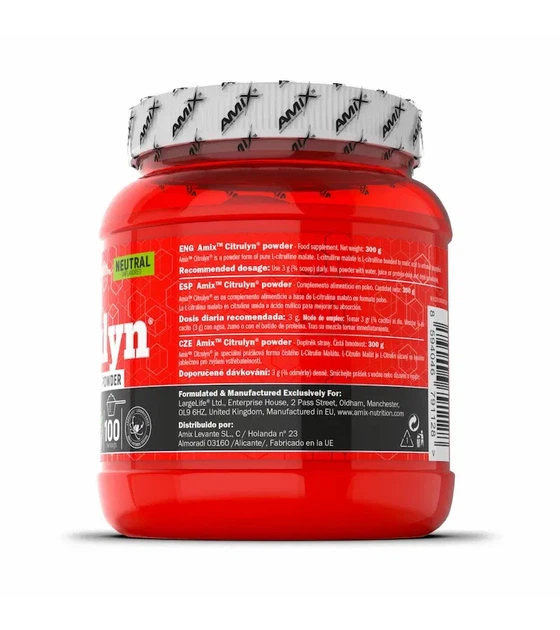 Цитруллин малат CitruLyn AMIX натуральный 300 г - изображение 2