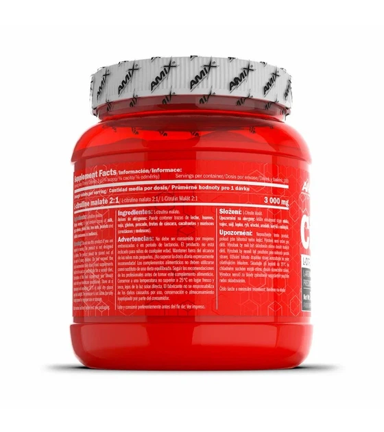 Цитруллин малат CitruLyn AMIX натуральный 300 г - изображение 5