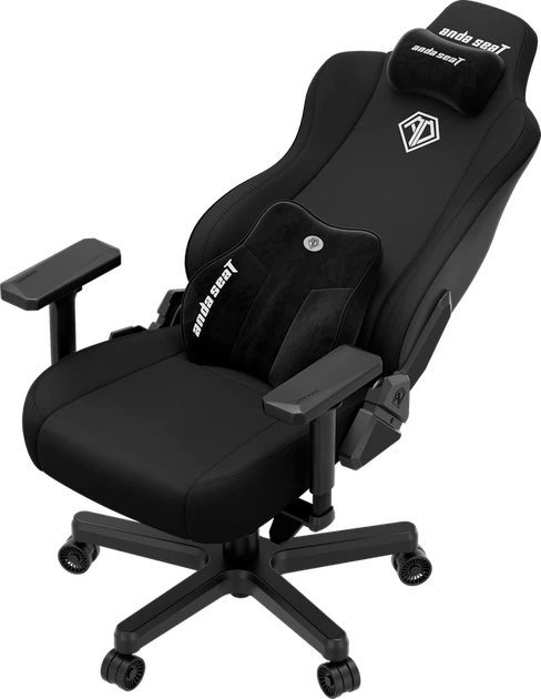 Крісло ігрове Anda Seat Kaiser 3E XL Black Fabric - изображение 7