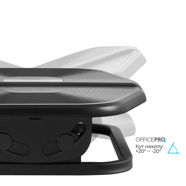 Регульована підставка для ніг OfficePro FR600B - зображення 9