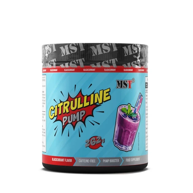 Цитрулин Citrulline Pump MST, черная смородина, 262 г - Фото 4 Цитрулин Citrulline Pump MST, черная смородина, 262 г - изображение 4
