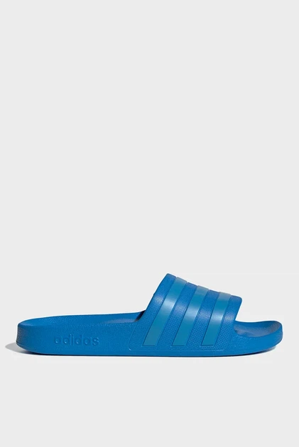 Жіночі шльопанці Adilette Aqua GZ5866 літні тапочки в басейн синього кольору Розмір 38 - изображение 3
