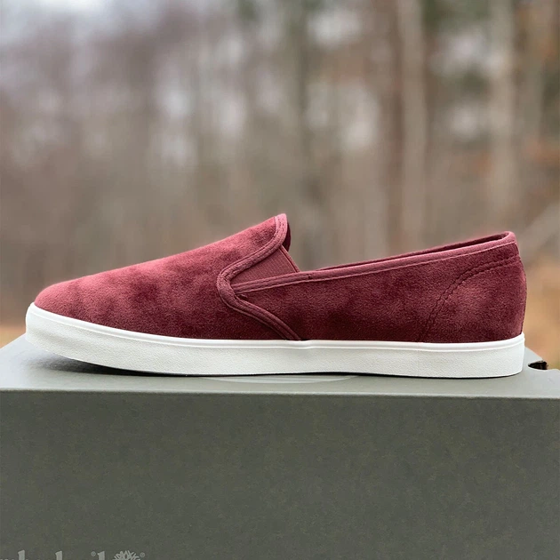 Жіночі сліпони Timberland Dausette Slip-On замшеві велюрові бордові Розмір 38 - зображення 2