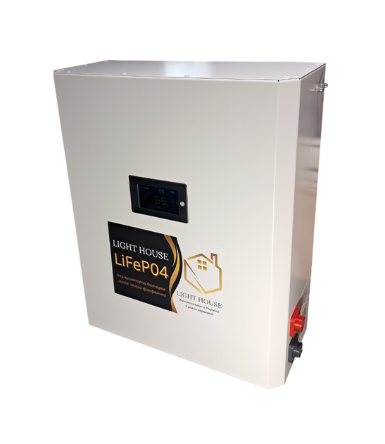 Акумуляторна батарея Light House LiFePO4 25.6V 320Ah W 8 kWh - Фото 2 Акумуляторна батарея Light House LiFePO4 25.6V 320Ah W 8 kWh - зображення 2