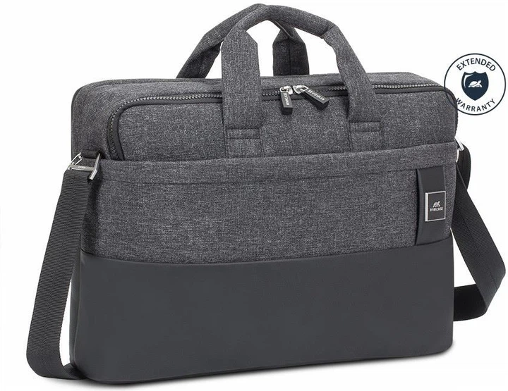 Сумка для ноутбука RIVACASE LANTAU 15.6″/8831 MELANGE Black (8831BLACKMELANGE) - зображення 2