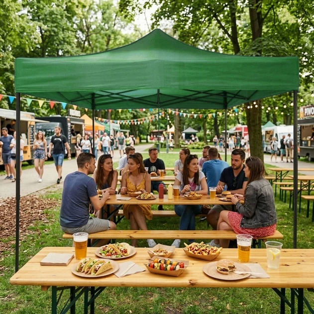 Садовий павільйон ModernHome by Multistore PAW-FG-3X3-9 - зображення 5