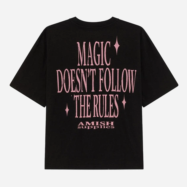 Футболка бавовняна довга чоловіча Amish AMU144CR580569-C0073 S Чорна (800070355202) - зображення 2