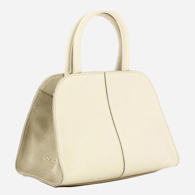 Torebka crossbody damska skórzana IUNTOO 13183-2AN Biała (800070358103) - obraz 3