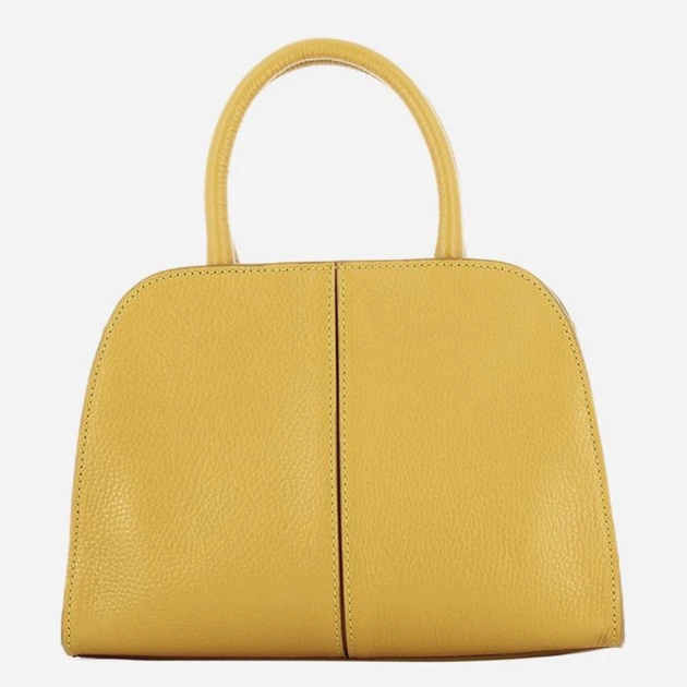 Torebka crossbody damska skórzana IUNTOO 13183-8D Musztardowa (800070358104) - obraz 2