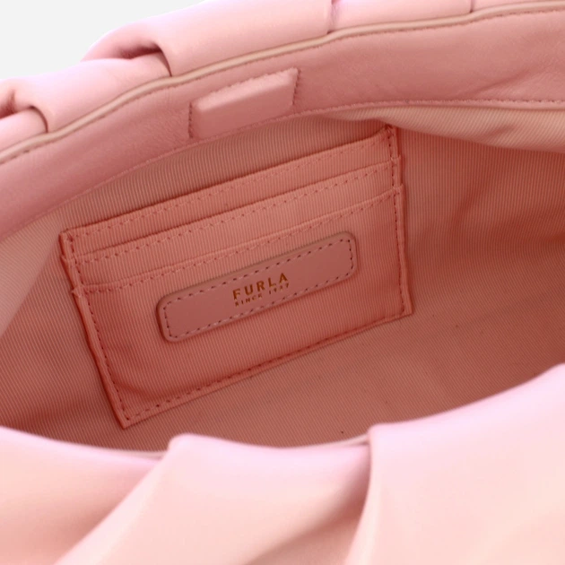 Torebka kopertówka damska skórzana Furla WE00880BX22694355S1007 Różowa (800070358008) - obraz 4