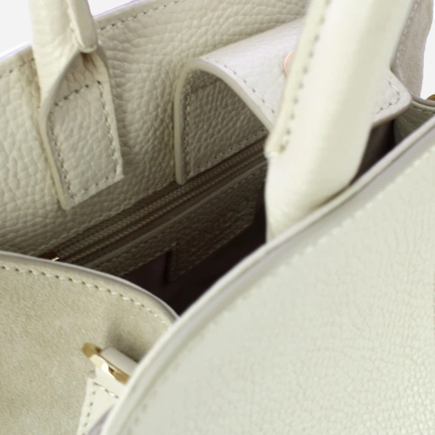 Torebka crossbody damska skórzana IUNTOO 13183-2AN Biała (800070358103) - obraz 5