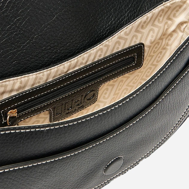 Torebka crossbody damska mała Liu Jo AA6062E1109-22222 Czarna (800070353975) - obraz 5