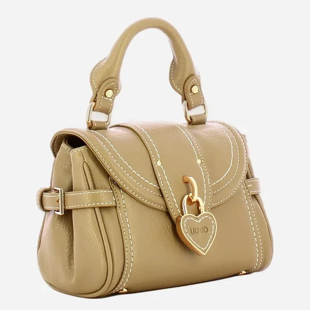 Torebka crossbody damska mini Liu Jo AA6063E1109-01679 Beżowa (800070353978) - obraz 3