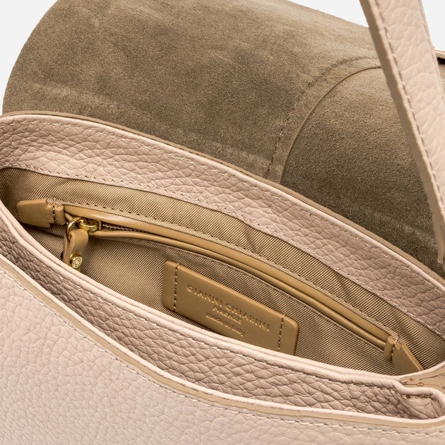 Torebka crossbody damska skórzana Gianni Chiarini BS-11088-TKL-NAMCP-14363 Beżowa (800070354391) - obraz 5