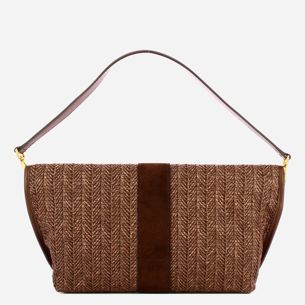 Сумка крос-боді через плече жіноча середня Gianni Chiarini BS-12246/COMM-PGLSPG-13840 Коричнева (800070354411) - зображення 2