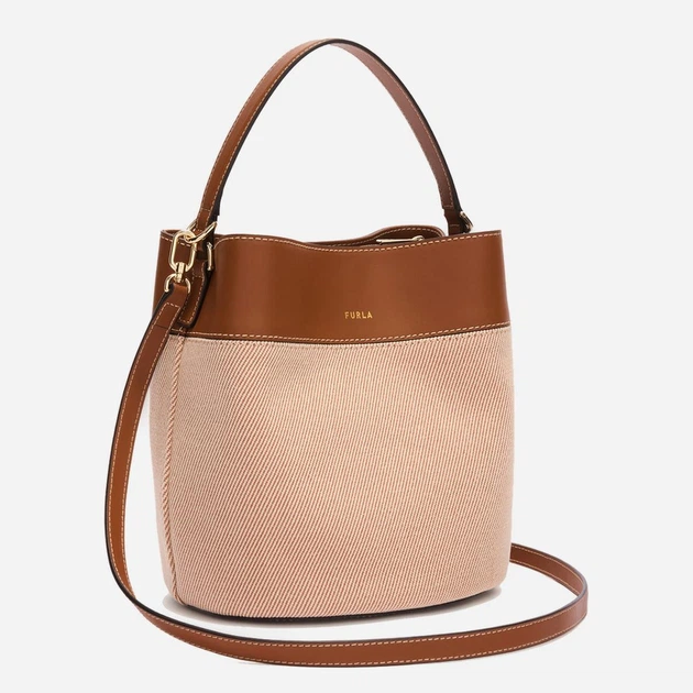 Torebka crossbody damska mini Furla WB01953BX3542TCO001007 Brązowa (800070357859) - obraz 4