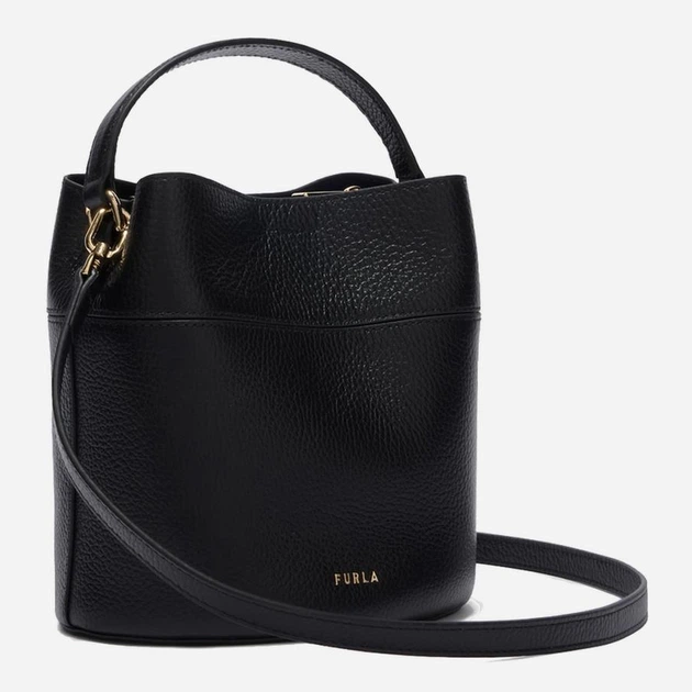 Torebka crossbody damska skórzana Furla WE00879HSF000O60001007 Czarna (800070357839) - obraz 2