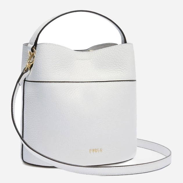 Torebka crossbody damska skórzana Furla WE00879HSF00001B001007 Biała (800070357836) - obraz 4
