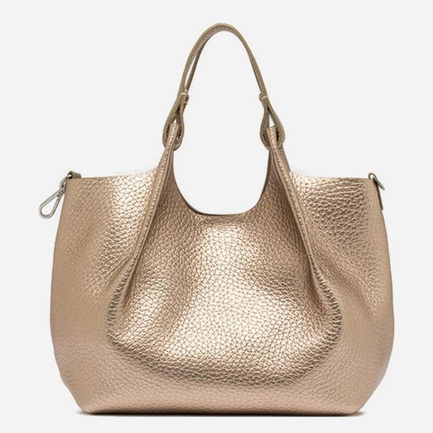 Zestaw (torebka + kosmetyczka) damski skórzany Gianni Chiarini BS-9719-RNGDBL-T.U.-14368 Złoty (800070352672) - obraz 3