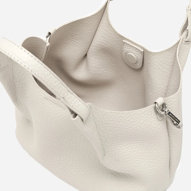 Zestaw (torebka + kosmetyczka) damski skórzany Gianni Chiarini BS-9719-RNGDBL-T.U.-211 Piaskowy (800070354423) - obraz 6