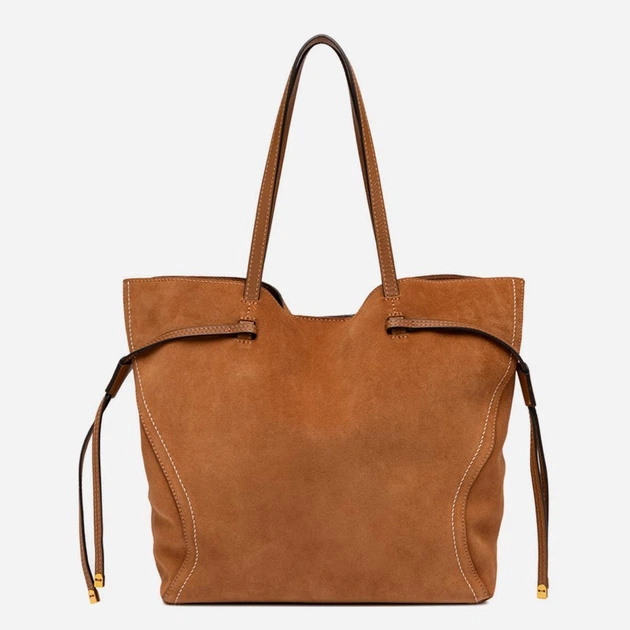 Torebka shopper damska zamszowa Gianni Chiarini BS-11286-CM-PL-1478 Brązowa (800070354442) - obraz 2