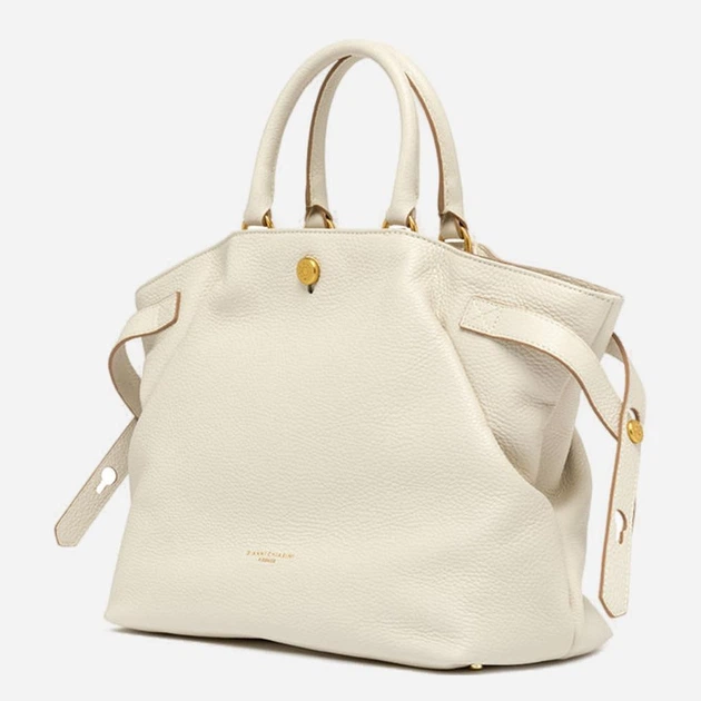 Сумка шопер жіноча з натуральної шкіри Gianni Chiarini BS-11891/COMM-GRN-3890 Біла (800070354405) - Фото 3 Сумка шопер жіноча з натуральної шкіри Gianni Chiarini BS-11891/COMM-GRN-3890 Біла (800070354405) - зображення 3