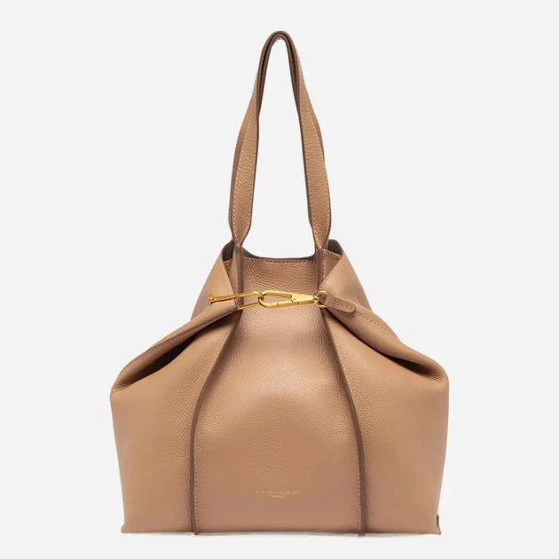 Torebka shopper damska skórzana Gianni Chiarini BS-11911/COMM-GRN-5313 Beżowa (800070354408) - obraz 2