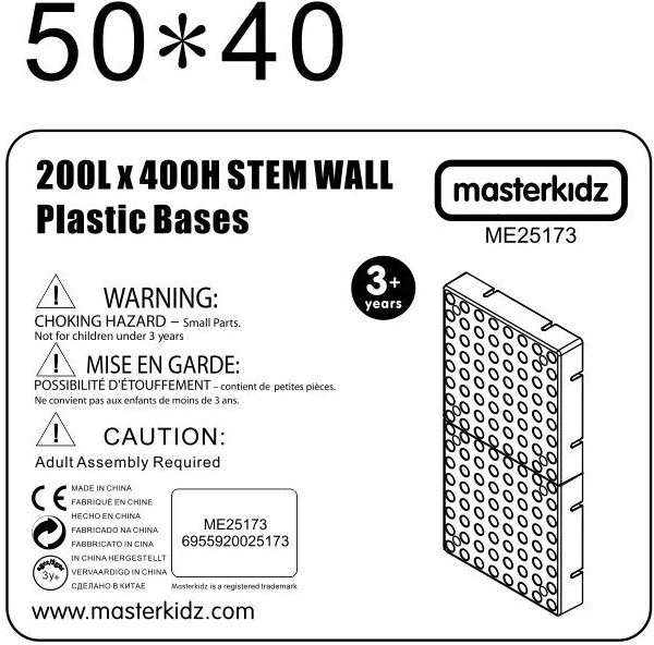 Tablica manipulacyjna Masterkidz naukowa Stem 40 x 20 cm ME25173 (6955920025173) - obraz 2