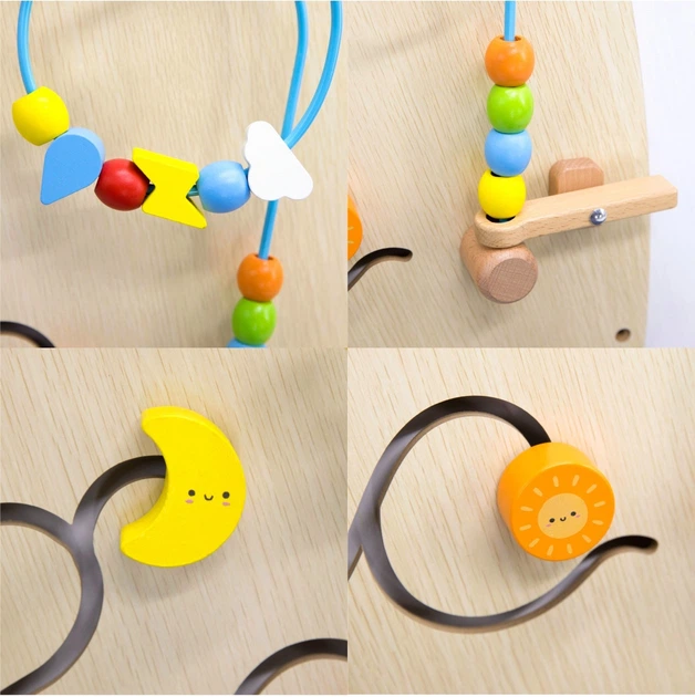 Tablica manipulacyjna Viga Wall Arch Montessori 44765 (6971608447655) - obraz 2