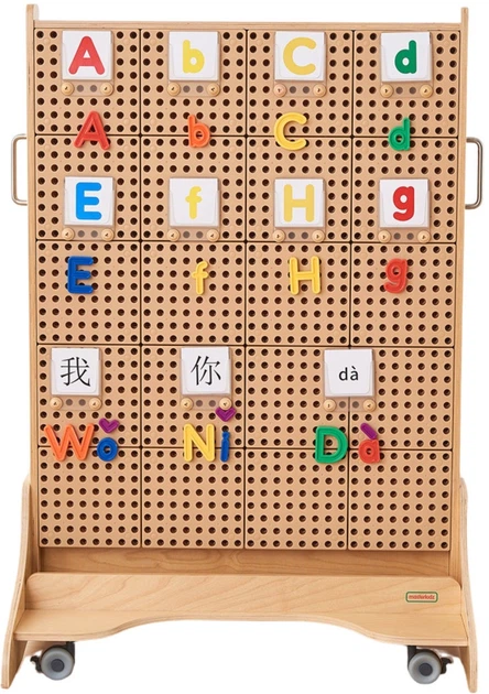 Zestaw liter Masterkidz Alfabet do paneli sciennych Stem 122 elementy ME30412 (6955920030412) - obraz 3