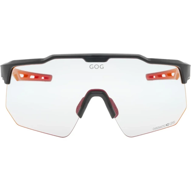 Окуляри GOG Loki Photochromic Cat.0-3 black/red/reflex red чорні/червоні - зображення 3