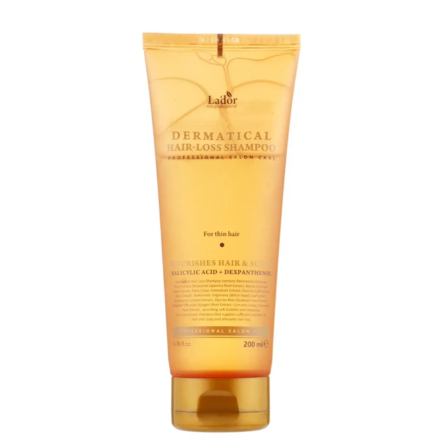 Шампунь против выпадения волос La'dor Dermatical Hair Loss Shampoo For Thin Hair 200 мл - Фото 1 Шампунь против выпадения волос La'dor Dermatical Hair Loss Shampoo For Thin Hair 200 мл - изображение 1