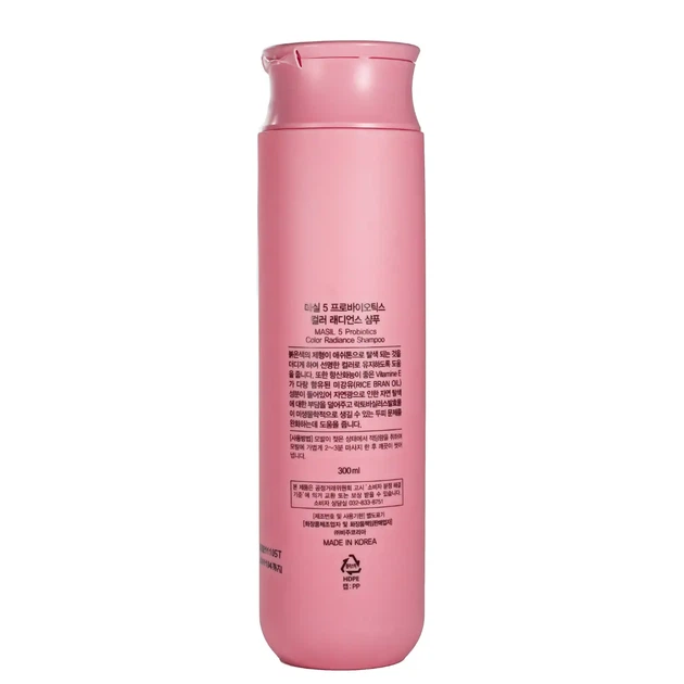 Шампунь для волос с пробиотиками для защиты цвета Masil 5 Probiotics Color Radiance Shampoo 300 мл - изображение 2