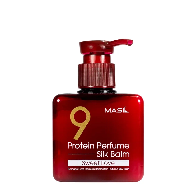 Бальзам для поврежденных волос парфюмированный Masil 9 Protein Perfume Silk Balm Sweet Love, 180 мл - изображение 3