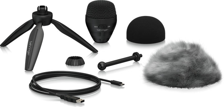 Мікрофон Behringer конденсаторний USB BU5 0507-AAZ (4033653032810) - зображення 7