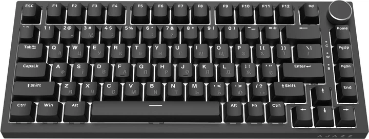 Klawiatura przewodowa Ajazz AK820 Red Switch USB Black (AK820-R-B) - obraz 3