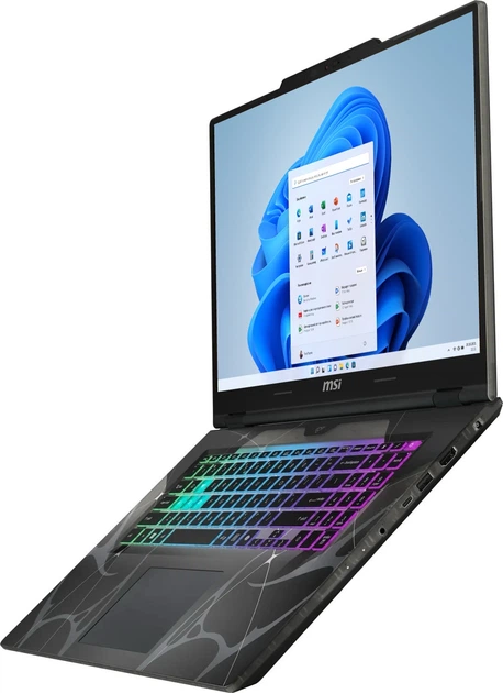 Laptop MSI Cyborg 17 B13WFKG-804NL (Cyborg 17 B13WFKG-229NL) Translucent Black - obraz 4