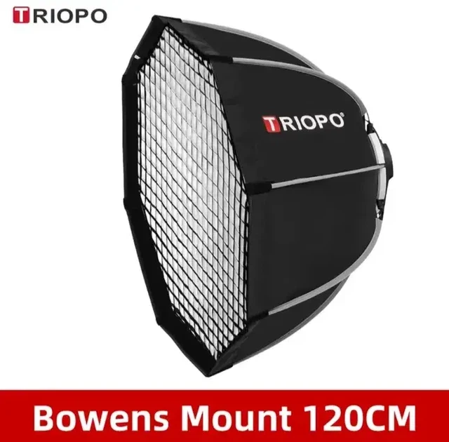 Октабокс Triopo 120 см під Bowens | софтбокс + соти - зображення 2