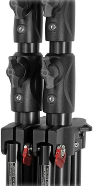 Набор с трех штативов Manfrotto 1052BAC-3 / Для освещения / Алюминий / Нагрузка до 5 кг / Высота 237 см / Черный Б/В - изображение 7