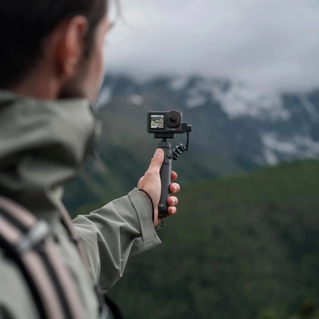 Багатофункціональна зарядна ручка DJI Osmo Action сумісна з Action 5 Pro/Action 4 Чорний (100830477) - зображення 5